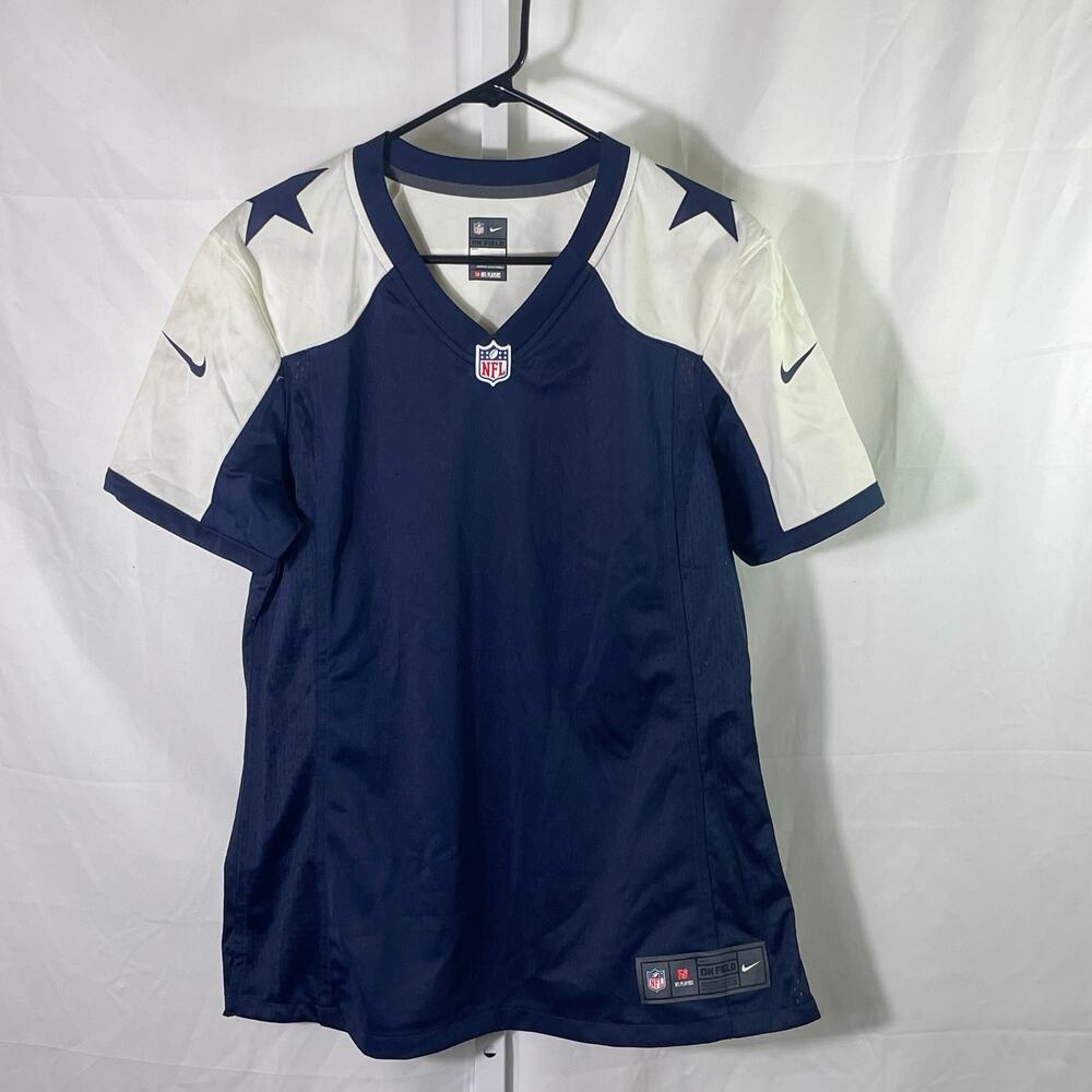 Nike Dallas Cowboys NFL On Field Jersey - Womens - Size L - Blue